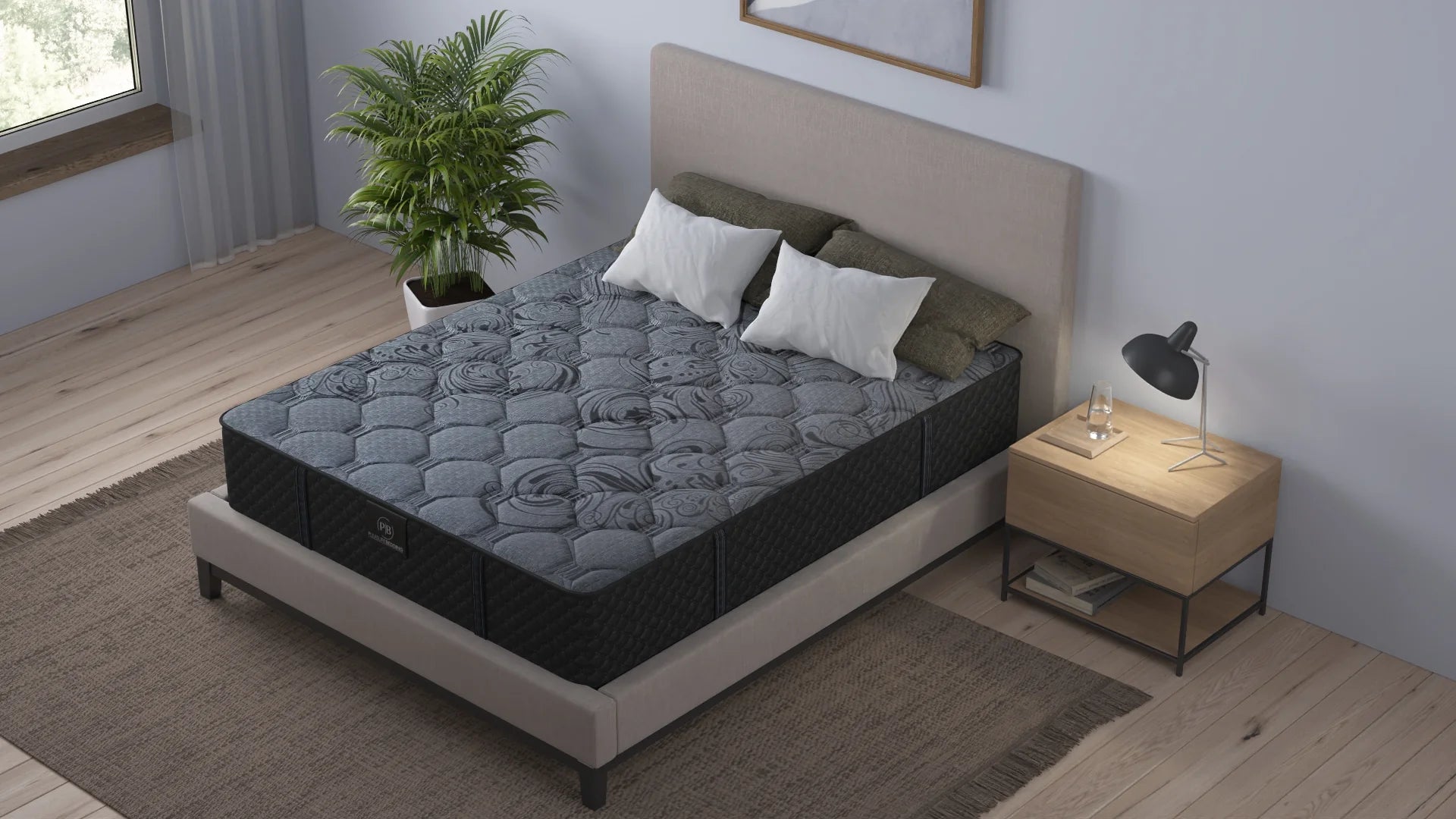 Black Out 12" Hybrid Mattress
